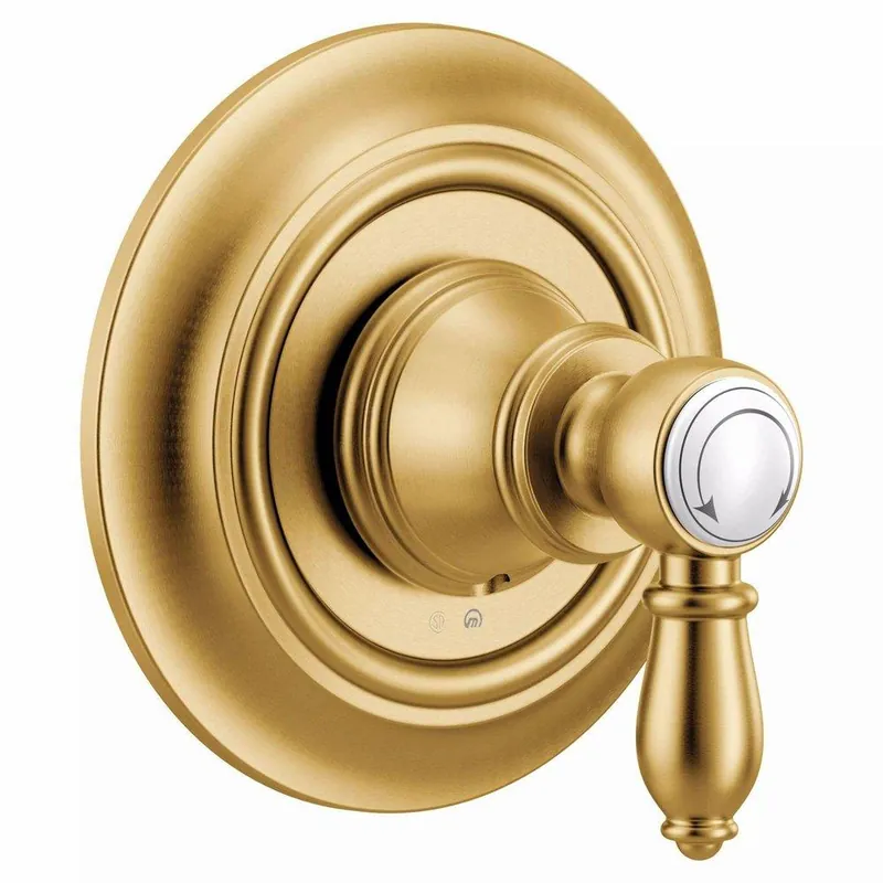 Moen UTS32205BG Weymouth Single Handle Diverter Valve Trim in Brushed Gold