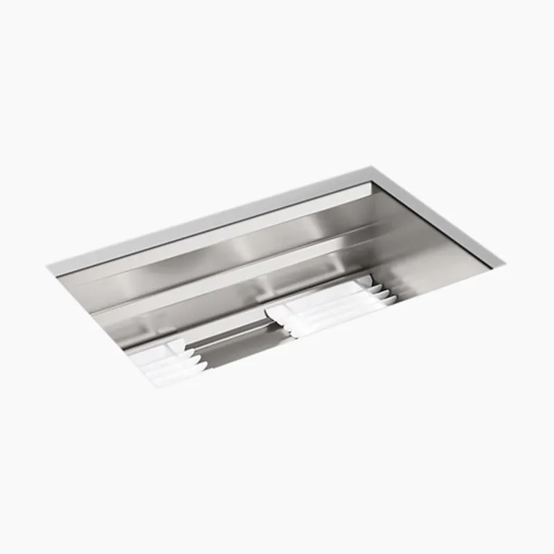 Kohler 23651-NA Prolific 29 x 17-3/4 in. No Hole Stainless Steel Single Bowl Undermount Kitchen Sink