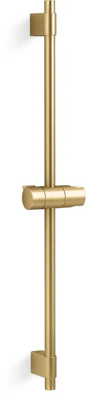 KOHLER 98341-2MB Awaken 27-1/4 in. Shower Rail in Vibrant Brushed Moderne Brass