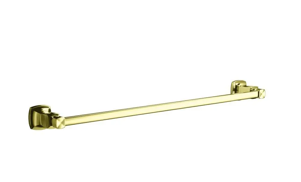 KOHLER 16251-AF Margaux 24 in. Towel Bar in Vibrant French Gold