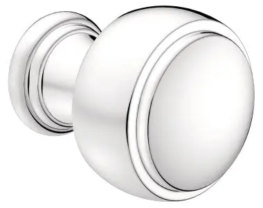 Moen YB8405CH Moen CSI Weymouth YB8405CH Chrome Drawer Knobs