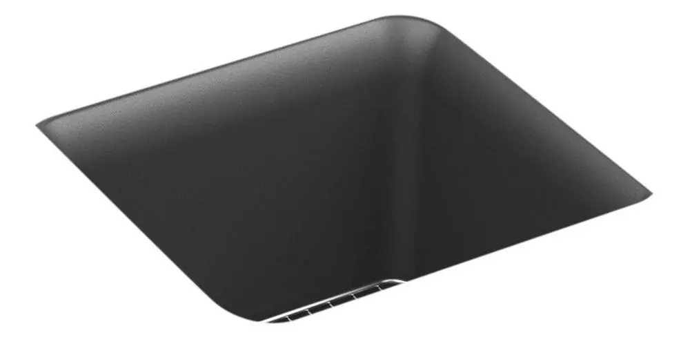 Kohler 8223-CM7 Cairn 15-1/2 x 15-1/2 in No Hole Undermount Composite Bar Sink