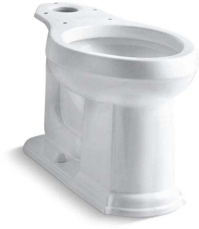 KOHLER 4397-0 Devonshire Elongated Toilet Bowl in White