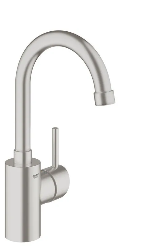 GROHE 31518DC0 Concetto Single Handle Bar Faucet 1.5 GPM SuperSteel Infinity