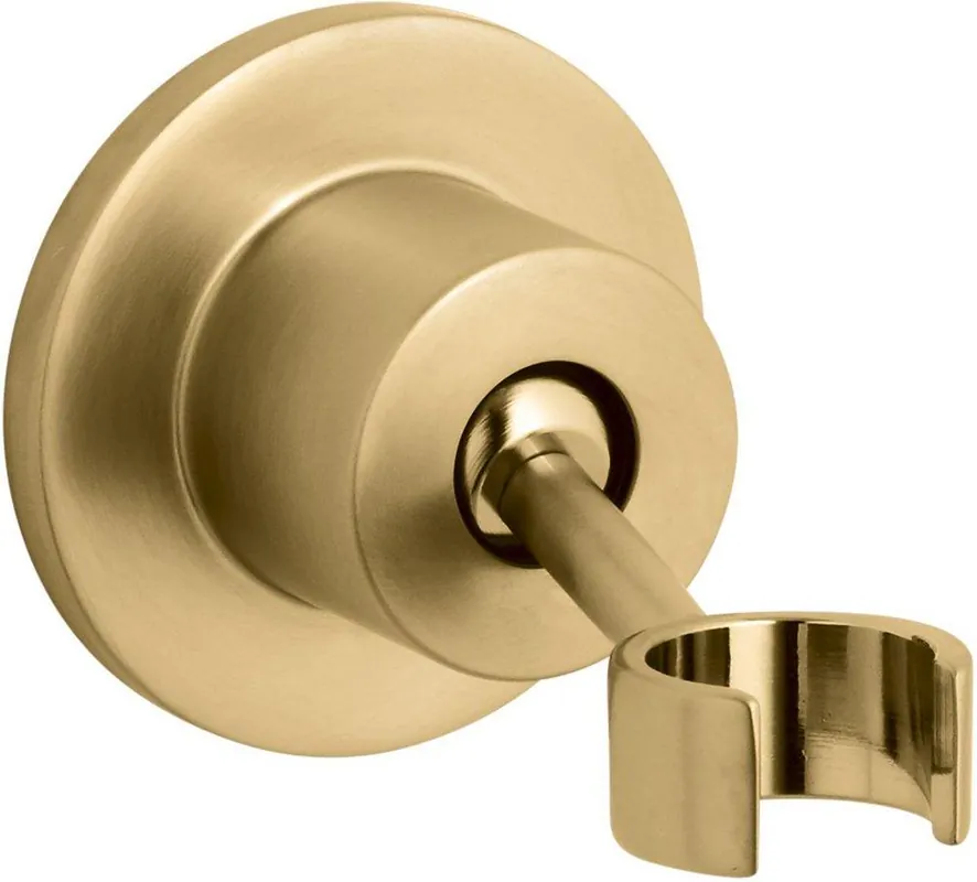 Kohler 975-2MB Stillness Hand Shower Holder in Vibrant Brushed Moderne Brass