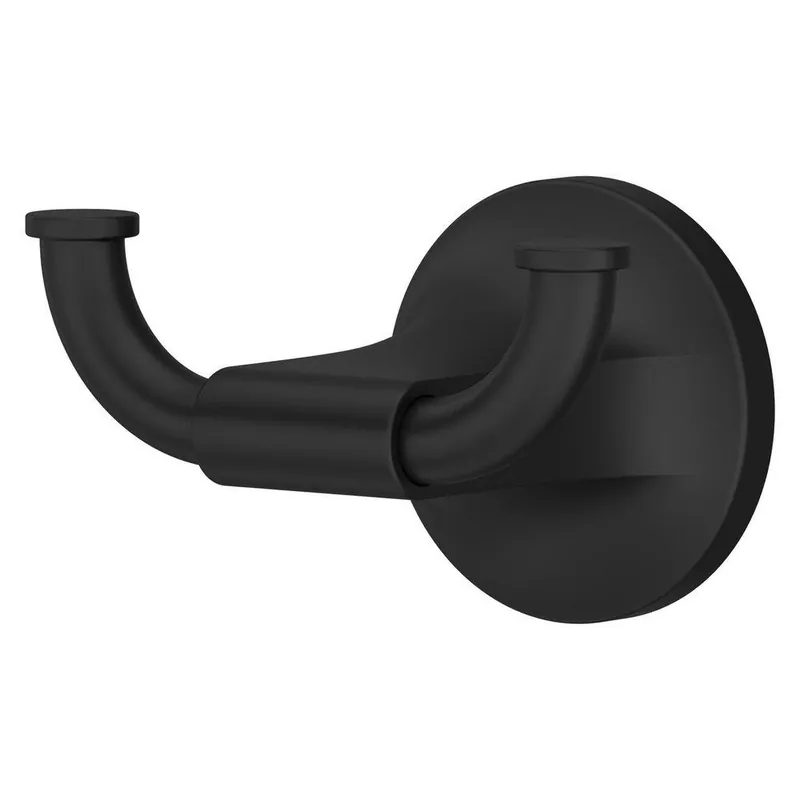 Pfister BRH-PFM0B Pfirst Modern 2-Hook Robe Hook in Matte Black