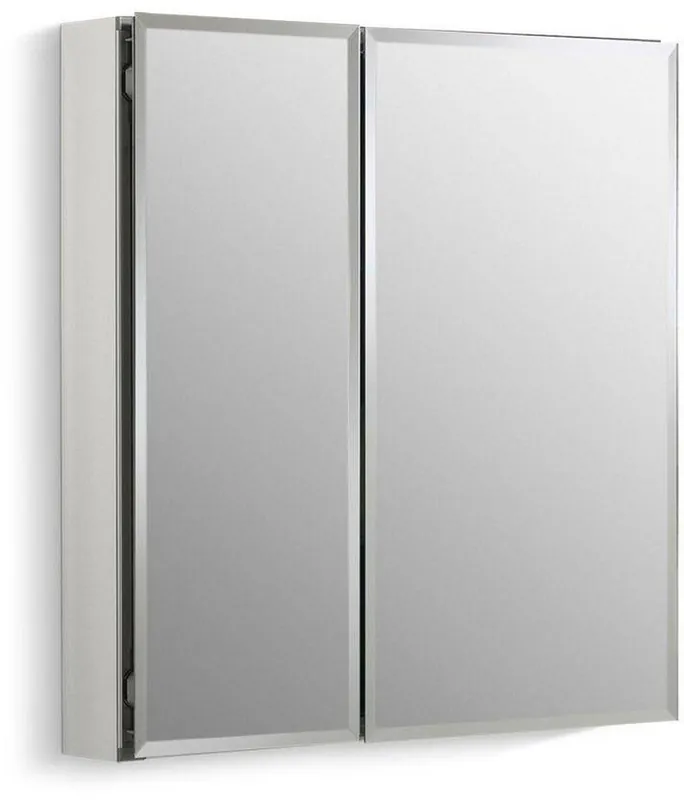 Kohler CB-CLC2526FS 25 in. 2-Door Medicine Cabinet Flat Silver