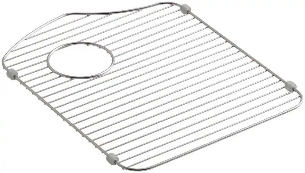 Kohler 6483-ST Left-Hand Sink Rack Stainless Steel