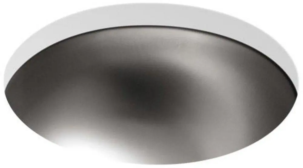 Kohler 2610-SU-NA Bolero 13-5/8 x 13-5/8 in. Round Dual Mount Bathroom Sink in Satin