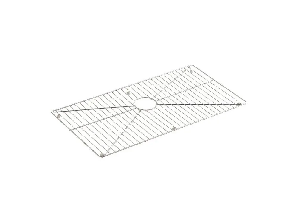 Kohler 6474-ST Vault Bottom Basin Sink Rack For 36 in. Single-Bowl Apron Front Sink Stainless Steel