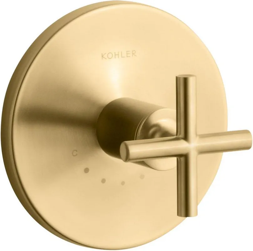 Kohler T14488-3-2MB Purist Single Handle Thermostatic Valve Trim