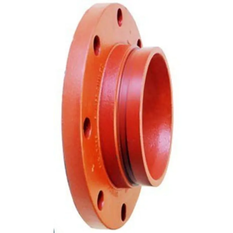 Gruvlok GVLF-7788-400-PNTD 4 Flange Adapter - Painted - GR x Flange
