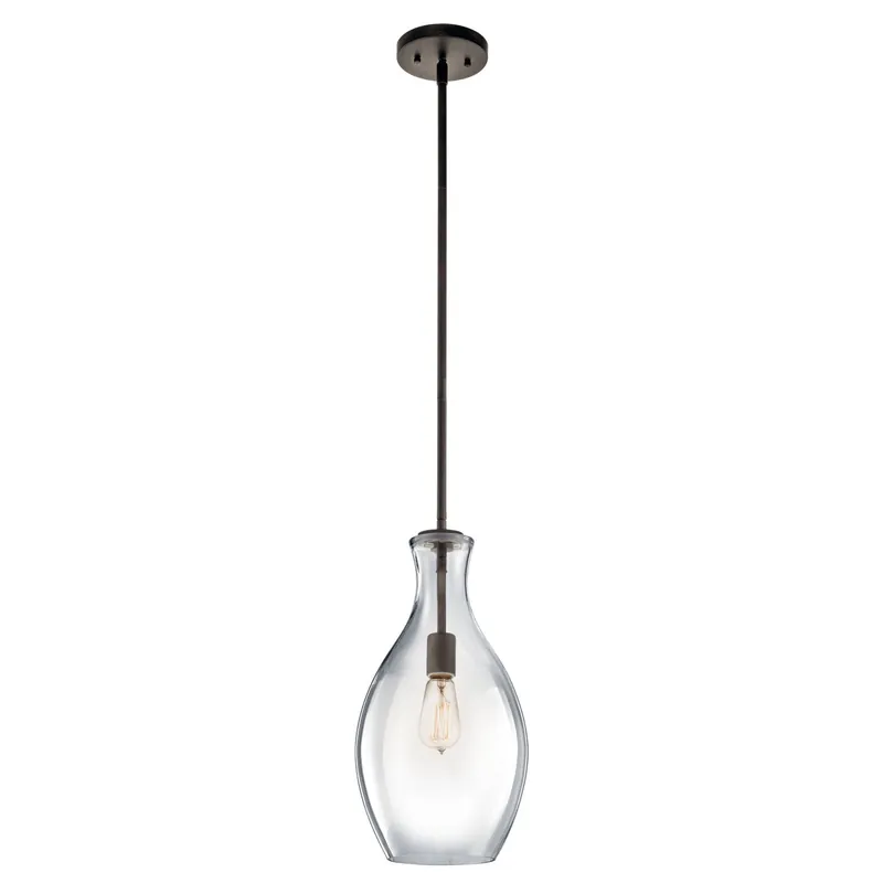 Kichler 42047OZ Everly Pendant 1Lt 17.75 Inch