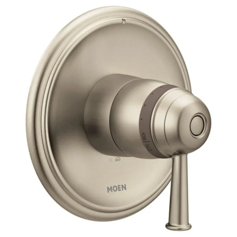 Moen T4411BN Belfield Single Handle Thermostatic Valve Trim in Brushed Nickel