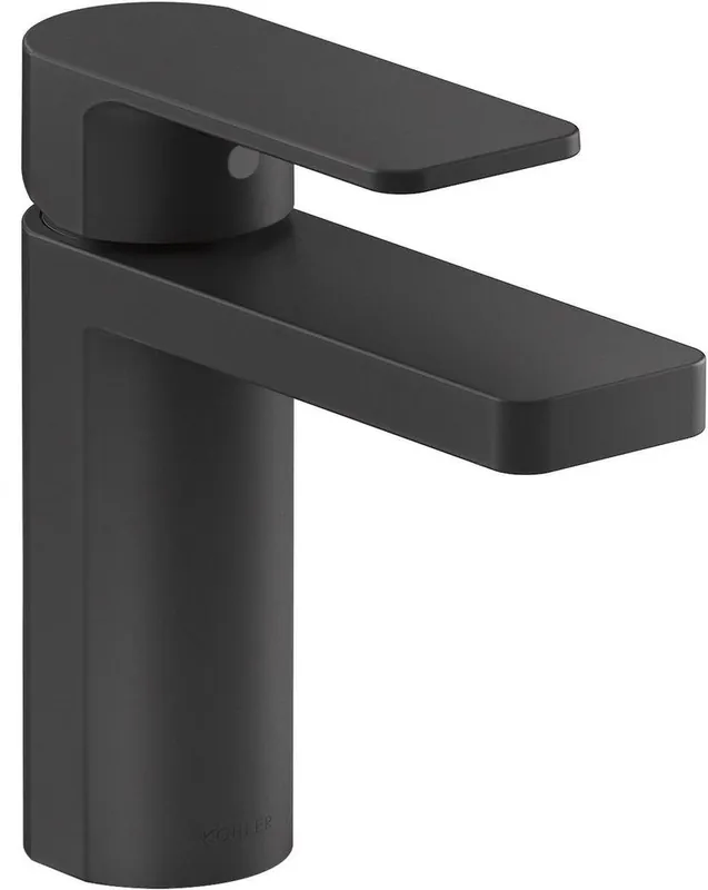 Kohler 23472-4-BL Parallel Single Handle Monoblock Bathroom Sink Faucet