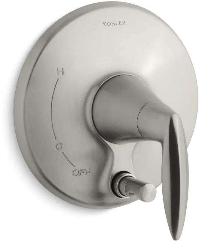 KOHLER T45112-4-BN Alteo Single Handle Pressure Balancing Valve Trim in Vibrant Brushed Nickel