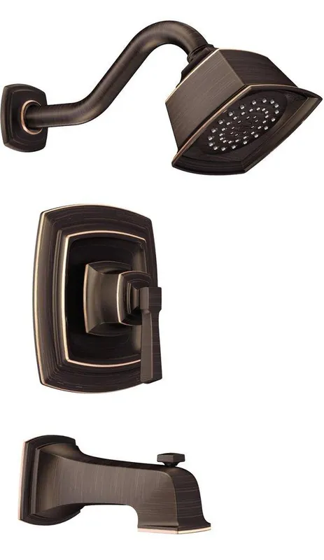 Moen T2163EPBRB Boardwalk One Handle Single Function Bathtub & Shower Faucet in Mediterranean Bronze (Trim Only)