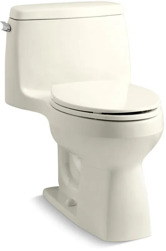 KOHLER 30810-96 Santa Rosa 1.28 gpf Elongated One Piece Toilet in Biscuit