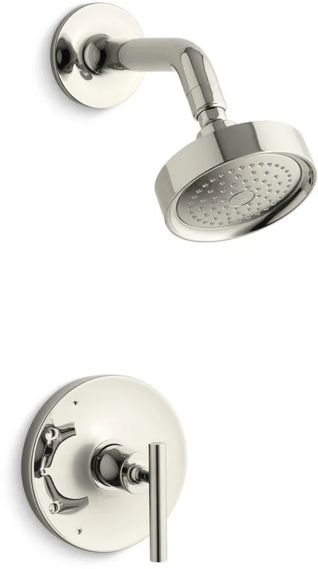 Kohler TS14422-4-SN Purist One Handle Single Function Shower Faucet in Vibrant Polished Nickel (Trim Only)