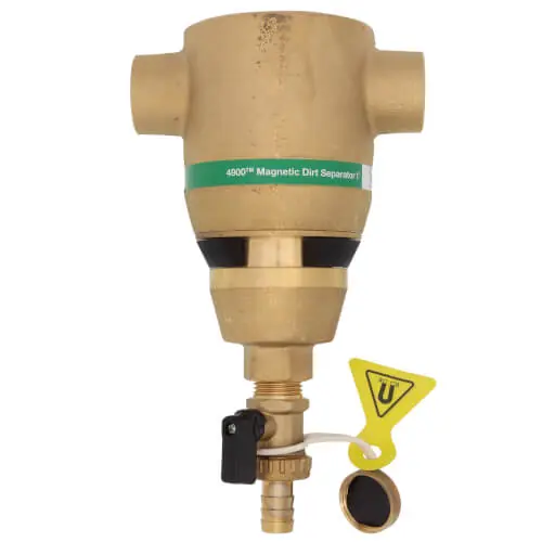 Taco 49MD-100C-2 - 1 Brass 4900 Series Magnetic Dirt Separator