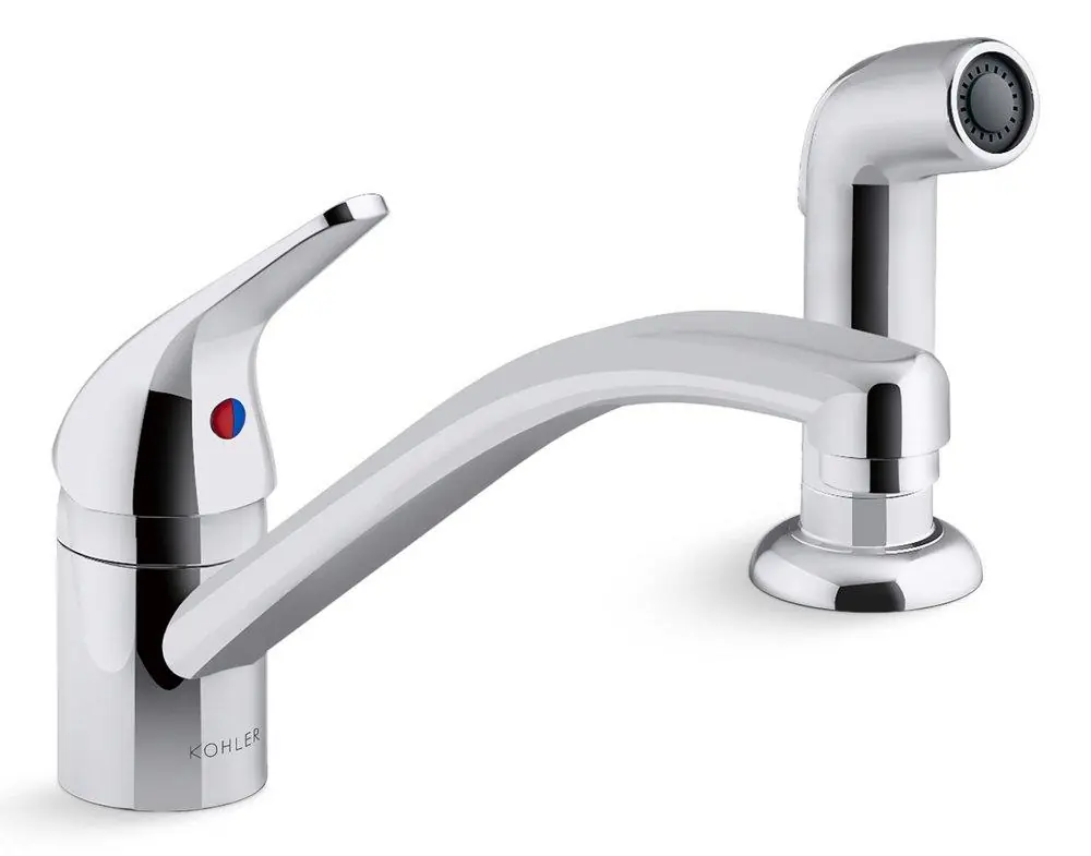 Kohler 30614-CP Jolt Single Handle Kitchen Faucet in Polished Chrome