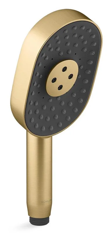 KOHLER 26284-G-2MB Statement Multi Function Hand Shower in Vibrant Brushed Moderne Brass