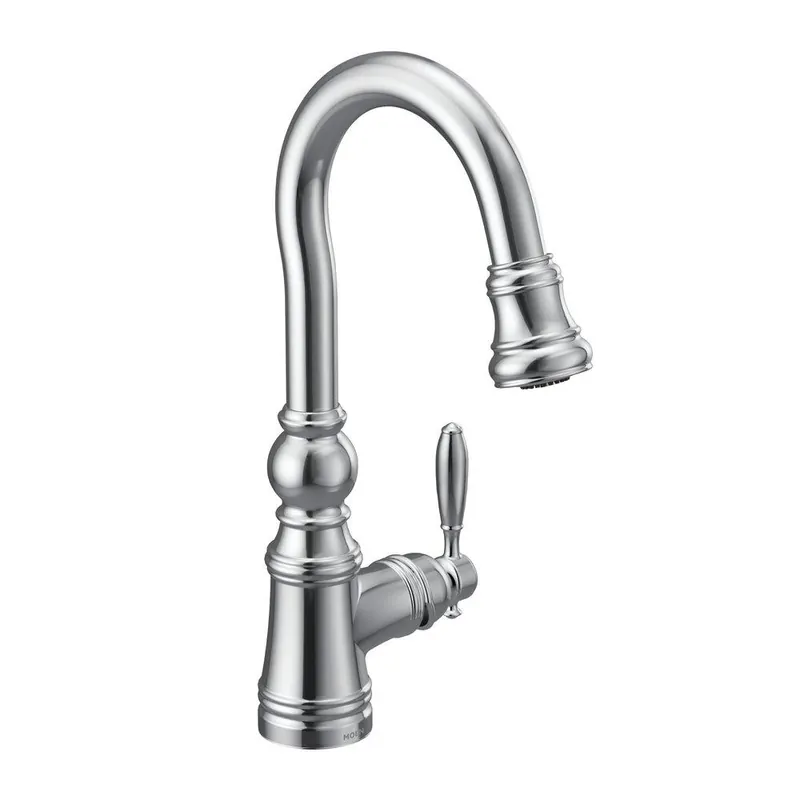 Moen S53004 Weymouth Single Handle Bar Faucet in Chrome
