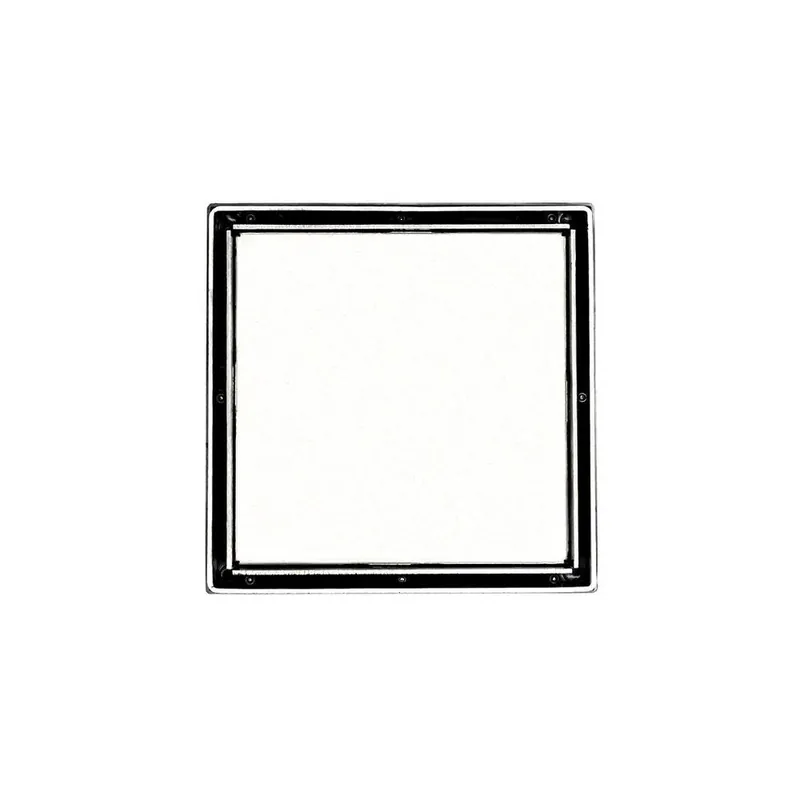 Infinity Drain LTD5-2PPS LTD 5 Series 2 in. Threaded Plastic Stainless Steel Floor Drain