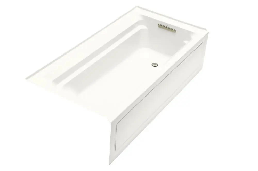 Kohler 1125-RA-0 Archer 72 In. X 36 In. Soaker Alcove Bathtub With Right Drain In White