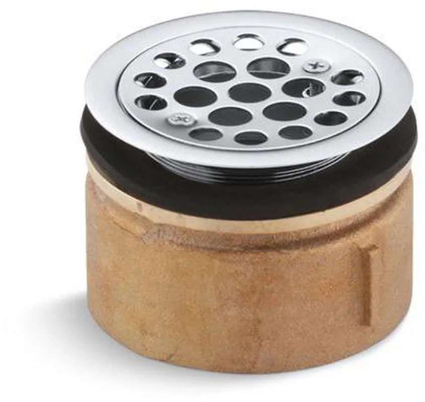 Kohler 9146-CP 3 In. Brass Sink Basket Strainer In Polished Chrome