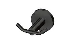 Moen Y5703BL Matte Black Double Robe Hook