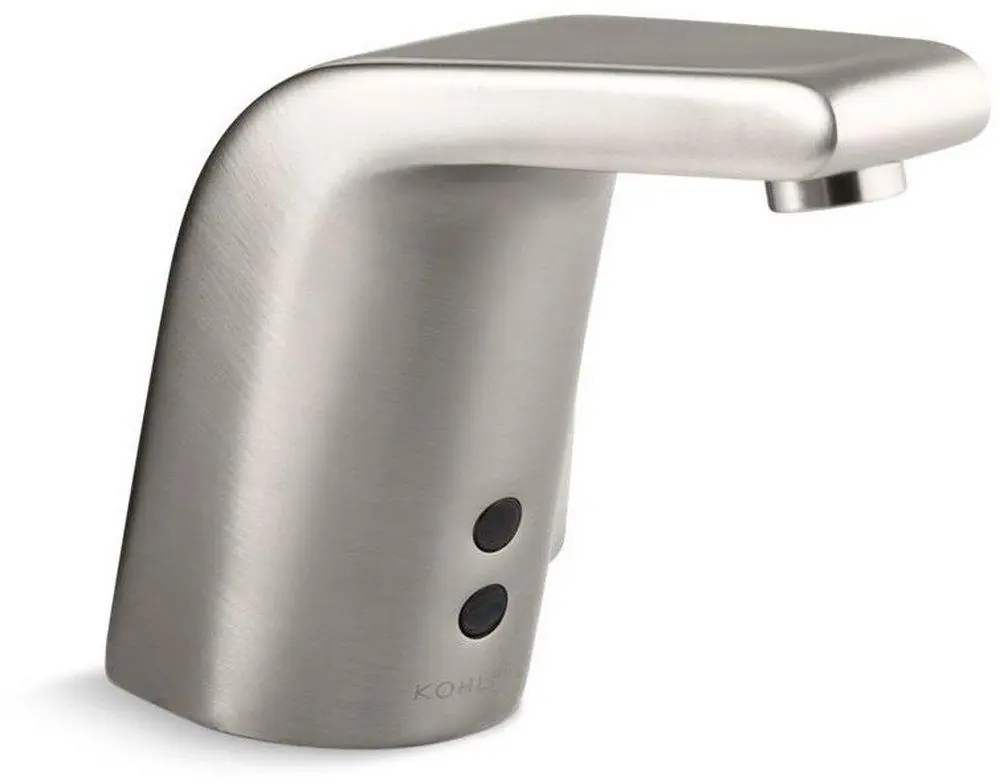 KOHLER 13460-VS Sculpted Sensor Bathroom Sink Faucet in Vibrant Stainless