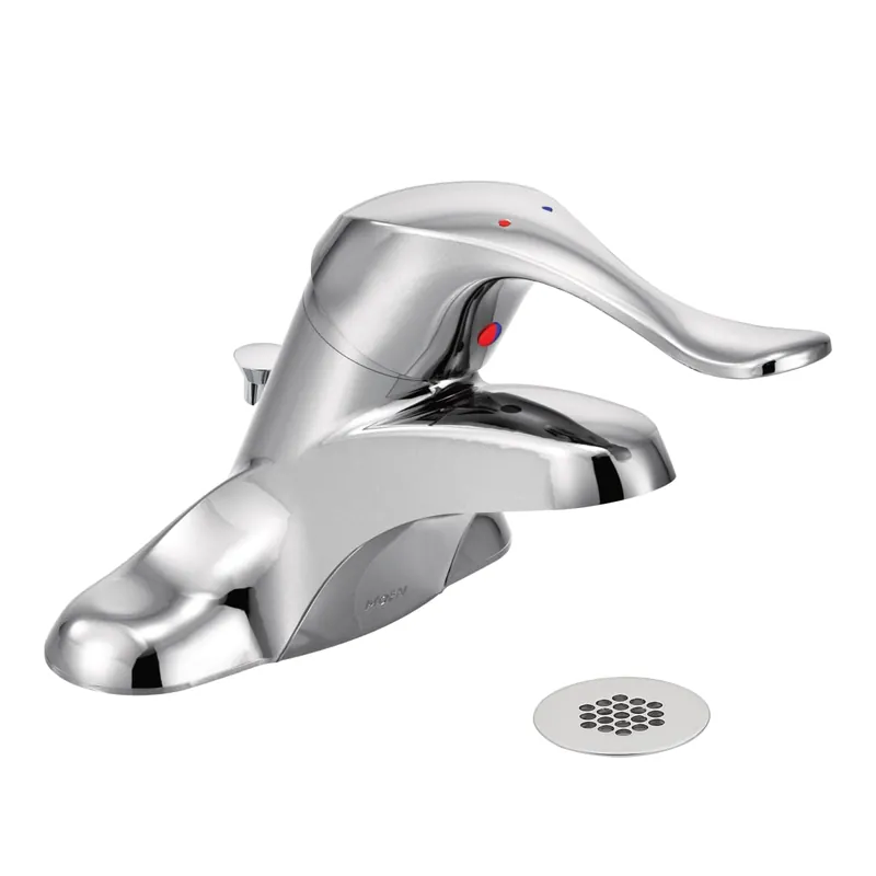 Moen 8425 M-BITION 4 in. Centerset 1-Handle Bathroom Faucet in Chrome