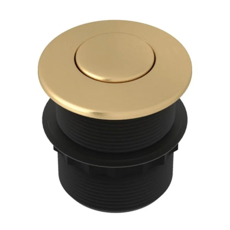 Rohl AS425SEG Waste Disposal Air Switch Button in Satin English Gold