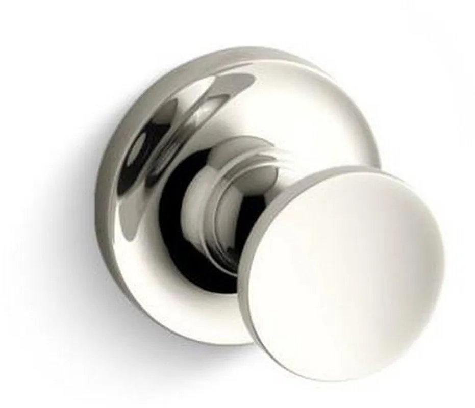 KOHLER 14443-SN Purist 1 Robe Hook in Vibrant Polished Nickel