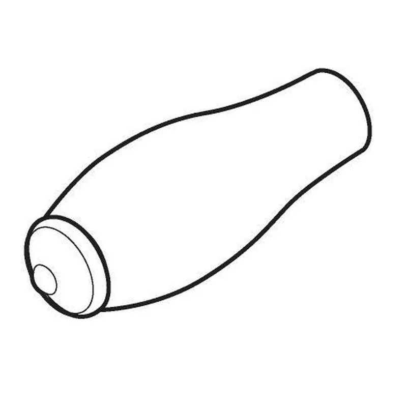 Moen 115033 Handle with Insert in Porcelain