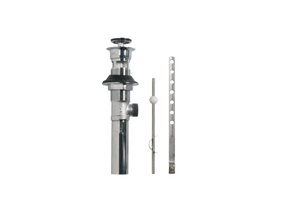Kohler 1035350-SN Premier Drain with Overflow in Vibrant Polished Nickel