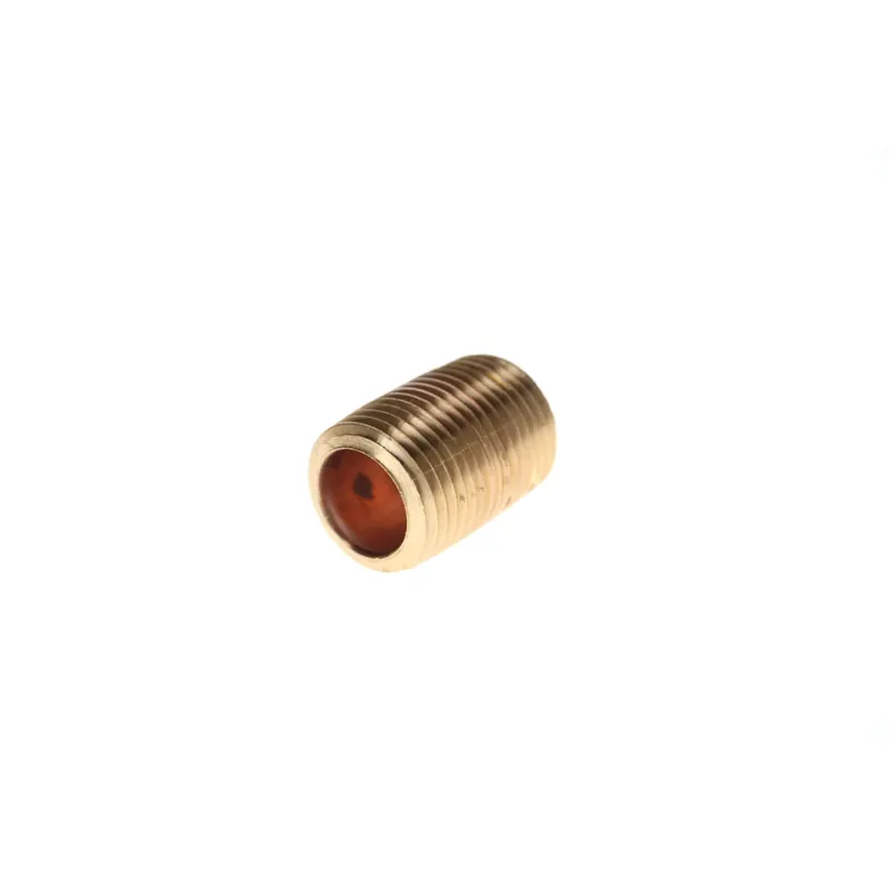 Legend Valve 311-020 1/4 x Close Red Brass Pipe Nipple
