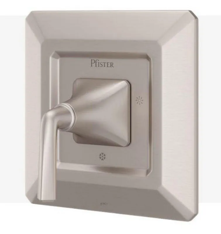 Pfister R89-1FEK Park Avenue Single Handle Pressure Balancing Valve Trim in Brushed Nickel