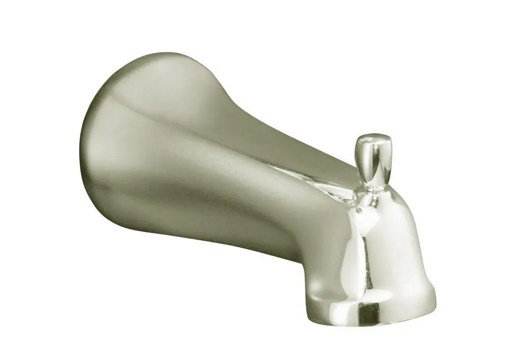 Kohler 10589-SN Bancroft Diverter Tub Spout in Polished Nickel