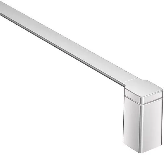 Moen YB8824CH 90 Degree Chrome 24 Towel Bar