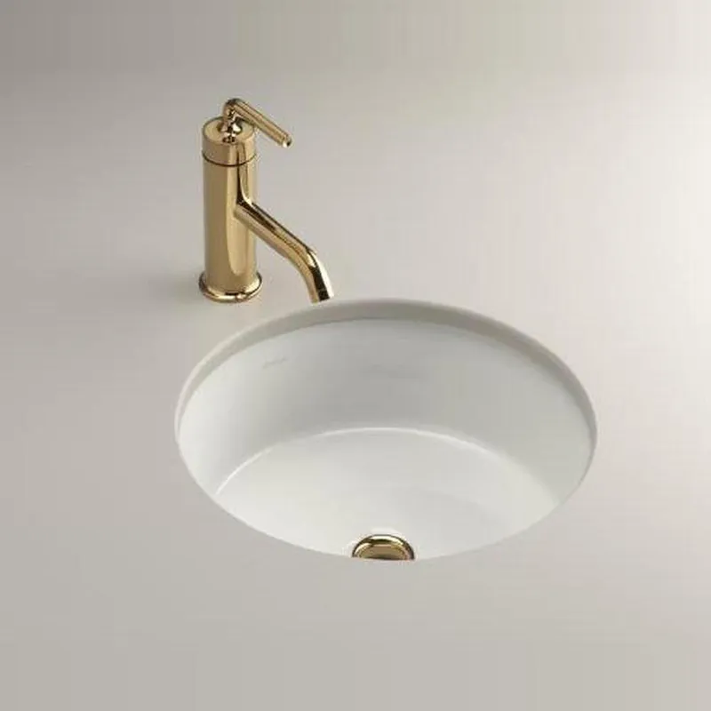 Kohler 2883-0 Verticyl 15-3/4 x 15-3/4 in. Round Undermount Bathroom Sink
