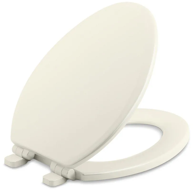Kohler 20454-96 Ridgewood Quiet-Close Elongated Closed Front Toilet Seat with Cover