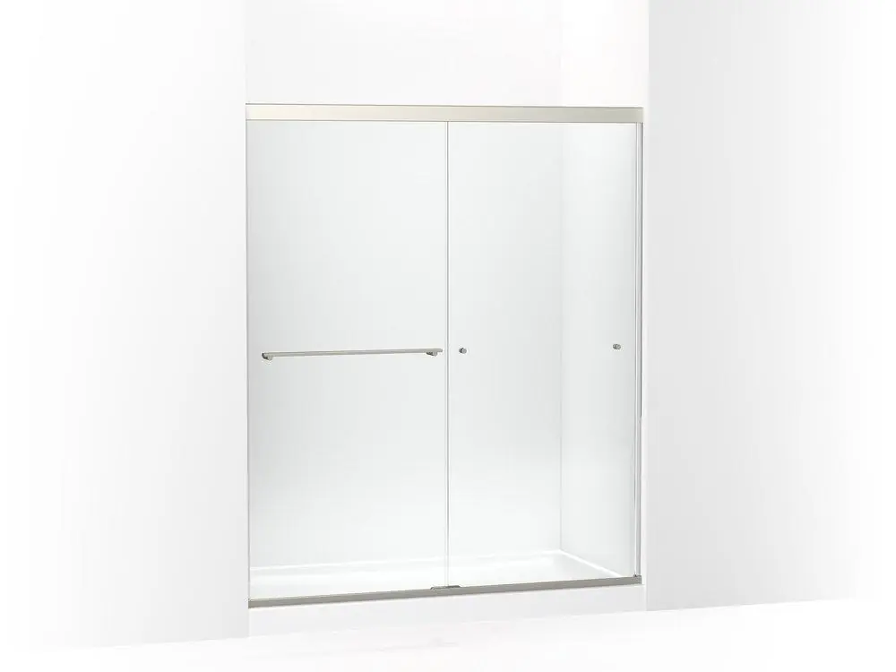 Kohler 707201-L-BNK Revel 59-5/8 in. Sliding Shower Door with Crystal Clear Glass
