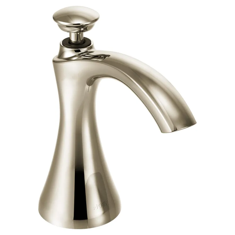 Moen S3946NL Transitional Sinema Soap Dispenser Polished Nickel