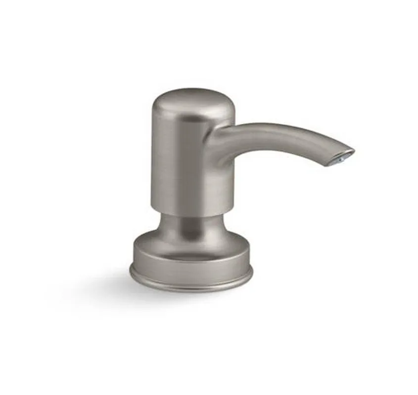 KOHLER 1235753-VS Carmichael Deck Mount Soap and Lotion Dispenser in Vibrant Stainless