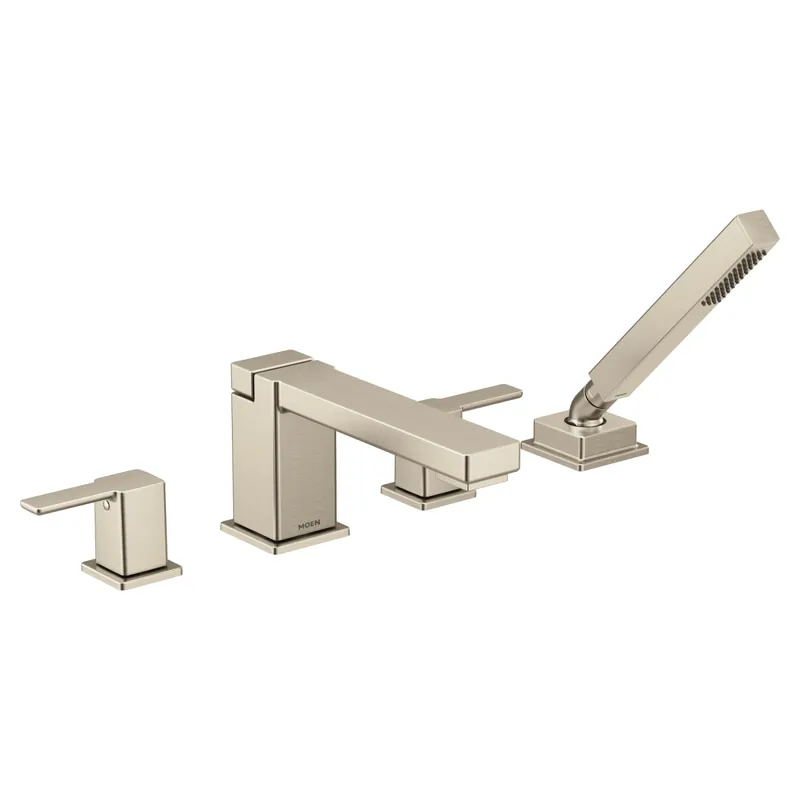 Moen TS914BN Two-Handle Roman Tub Faucet with Hand Shower