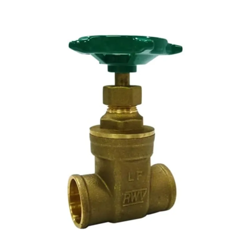 Red-White Valve 268AB 1/2 Low Lead Brass Gate Valve CXC