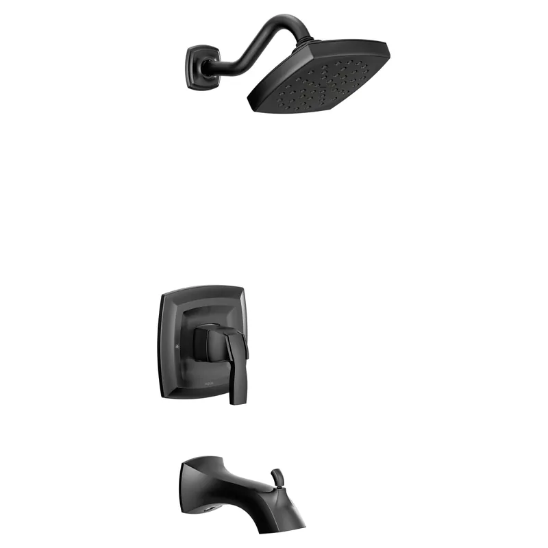 Moen UT3693EPBL Voss Matte Black M-CORE 3 Series Tub/Shower