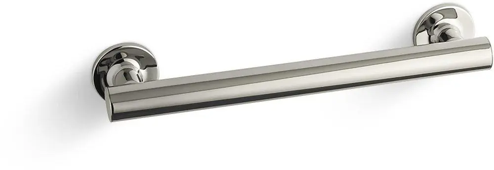 Kohler 11891-SN Purist 12 in. Grab Bar in Vibrant Polished Nickel
